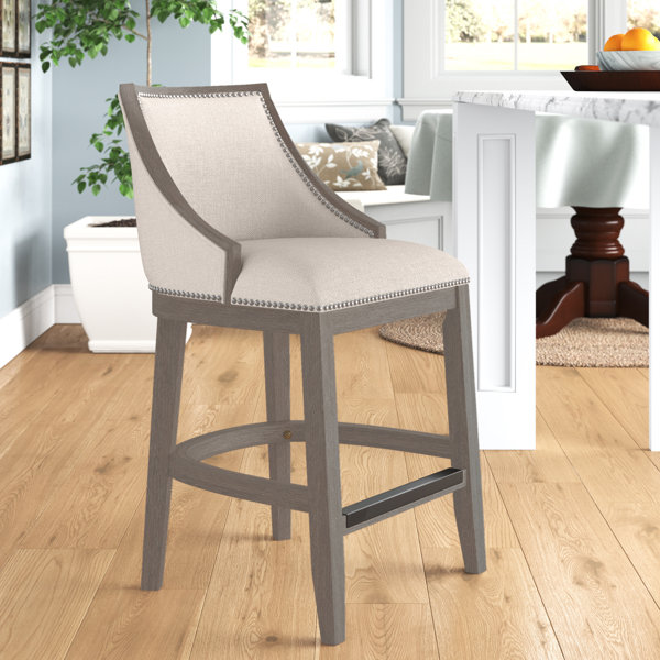 One Allium Way® Tullytown Upholstered Bar & Counter Stool & Reviews Wayfair